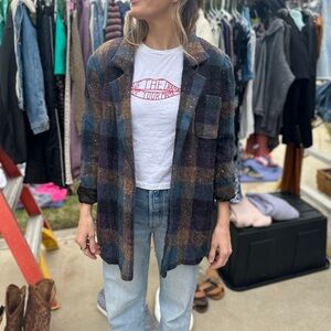 Vintage Plaid Jacket